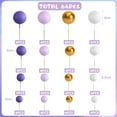 thumbnail image 5 of Neasyth 69pcs Purple Cake Decorations, Cake Balls Toppers, 3D Butterfly Cupcake Topper for Anniversary Supplies, 5 of 8