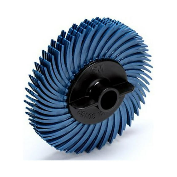 Scotch-Brite Radial Bristle Disc, 2 in x 3/8 in 400