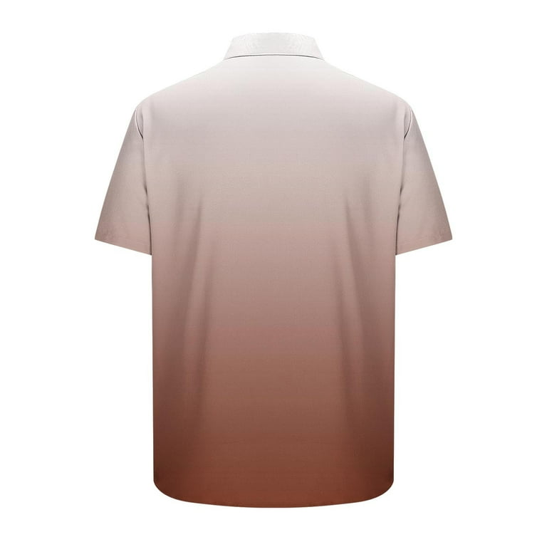 Cheap Tshirts T Shirts Shirts for Men Mens Button Down Shirts Short Sleeve  Gradient Casual Summer Beach Untucked Dress Shirt Vacation Wedding Clothes  - Walmart.com