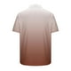 thumbnail image 4 of Mens Casual de Manga Corta Botón Abajo Camisas de Impresión Turndown Cuello Botón Camisa Poliéster, Moda de Verano Superior para Hombres Al Aire Libre, 4 of 6