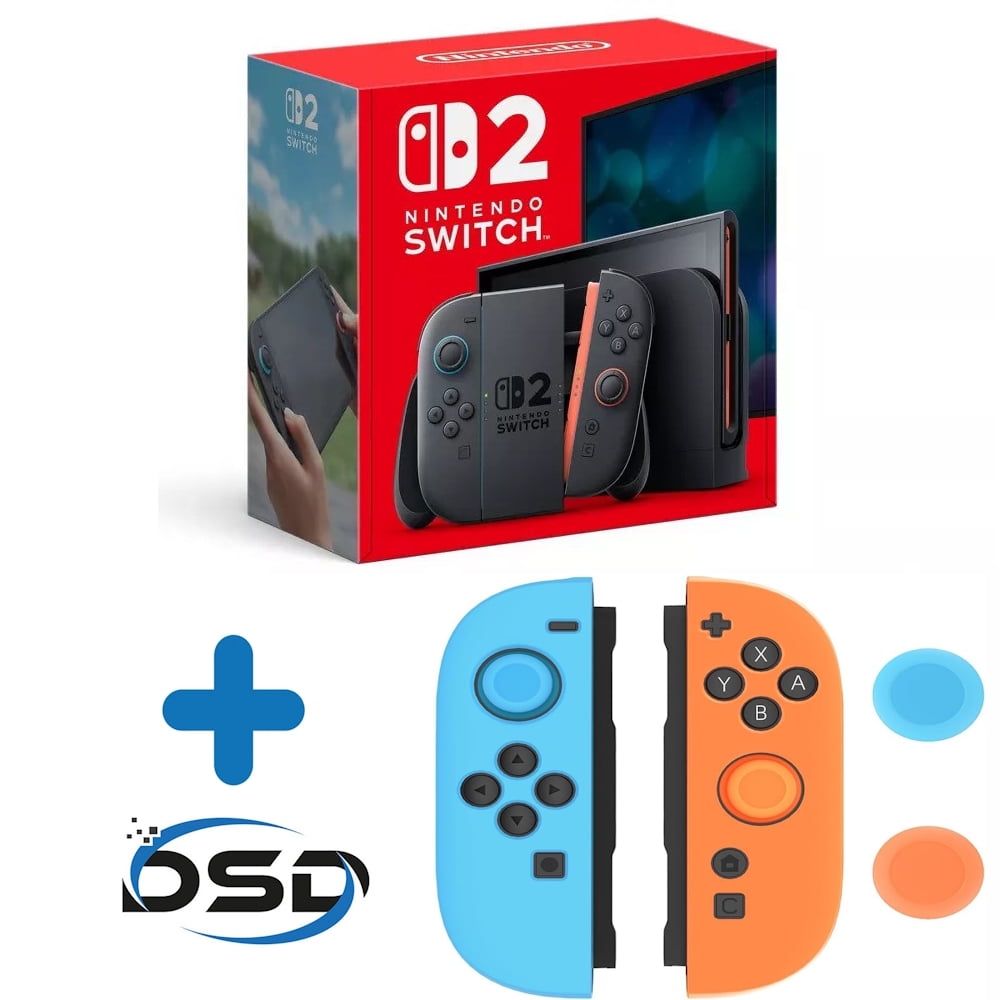 2025 Newest Nintendo Switch™ 2 with DSD Joy-Con Cover for Handheld Controllers