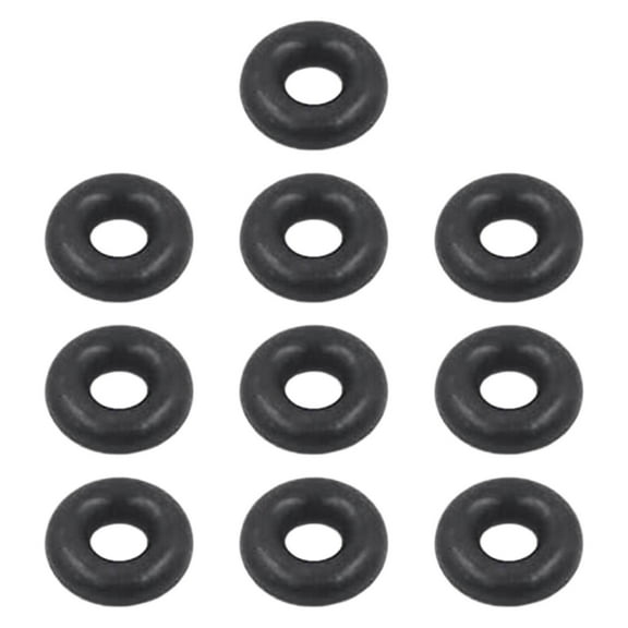 amleso 10x Rubber O Rings Gym Machine Accessories for Pulley System Fittings 4mm ID