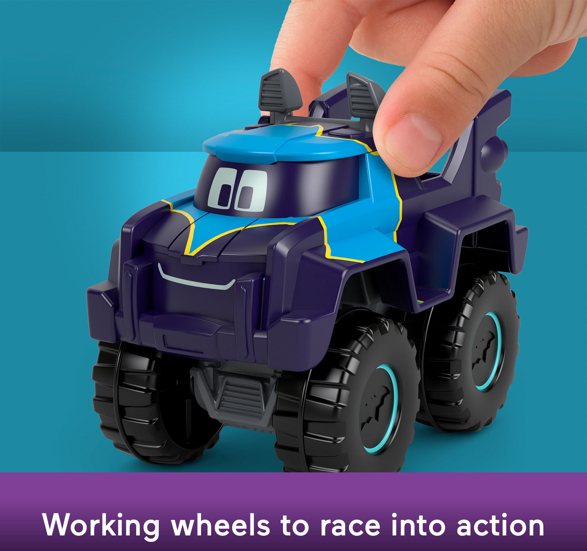 Fisher-Price DC Batwheels 1:55 Scale Diecast Car & Truck Play Vehicle Collection (Styles May Vary, Each sold separately)