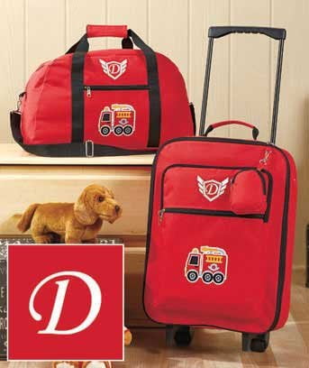 monogram luggage set