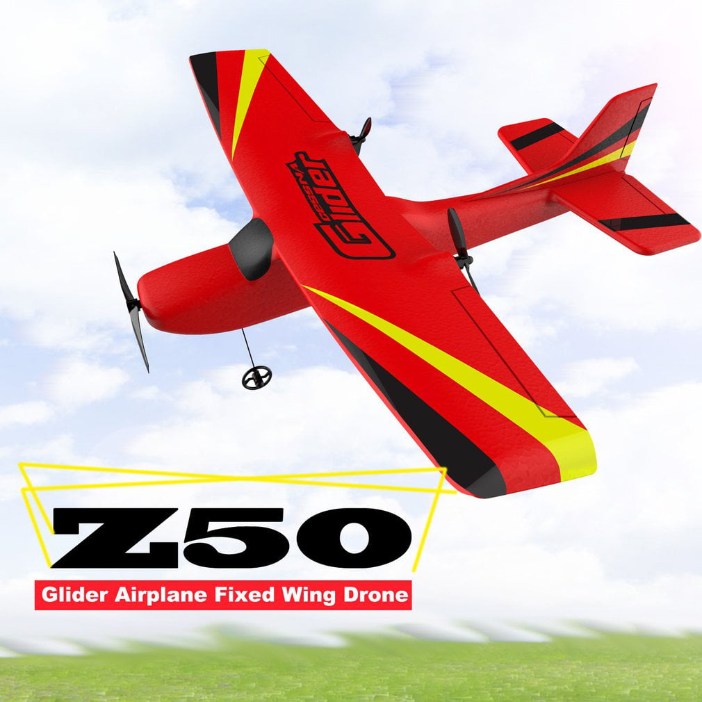 Z50 RC Plane EPP Foam Glider Airplane Gyro 2.4G 2CH Remote Control Wingspan 25 