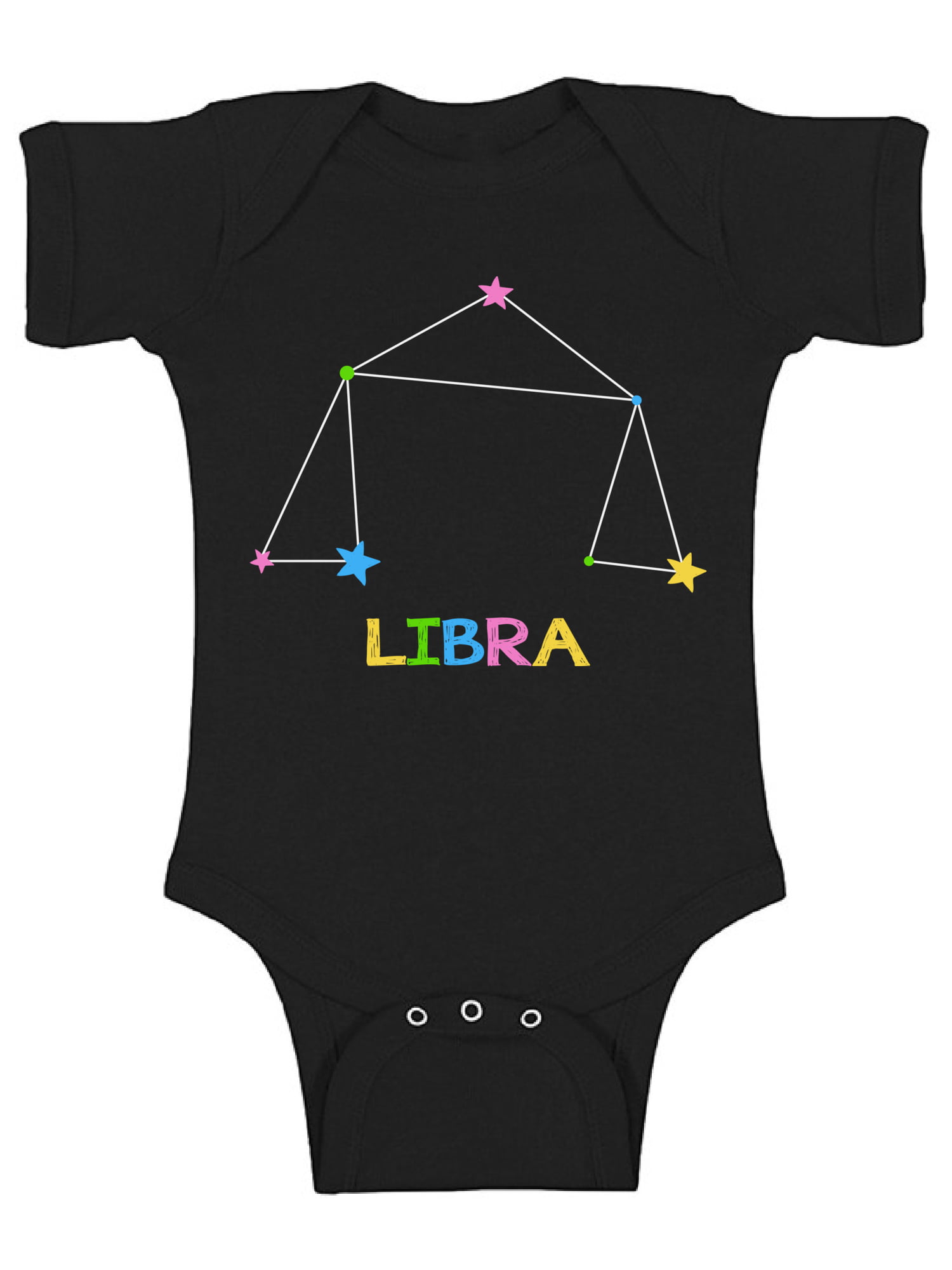 Baby Toddler Kid Zodiac Sign LIBRA Artist Design T-SHIRT  12 mo 