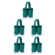 thumbnail image 1 of Kearding Bolsa de dulces reutilizable portátil Calcetín Pantalones de Santa Cesta Manija Botella de vino Regalo de año nuevo de Navidad Verde METRO 5Conjunto, 1 of 6
