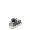 thumbnail image 4 of Wonder Nation Toddler Girl Casual Bump Toe Sneaker, 4 of 6