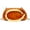 Orange, variant on Women’s Acrylic Box Clutch Purse Evening Bag with Metal Handle Shoulder and Crossbody Handbag