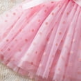 thumbnail image 7 of Tulle Tutu Dress for Girl 1-5T Point Mesh Bowknot Flutter Summer Fashion Dresses Kids Casual Pretty Clothes, Pink, 2 Years, 7 of 7