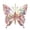 A001- Pink, variant on 2D Acrylic Butterfly Hanging Decor, Pink with Holographic Accents and Decorative Details, for Home Wall Decoration, Bedroom, Living Room, Party Decor, Wedding Decor, Festival Decor