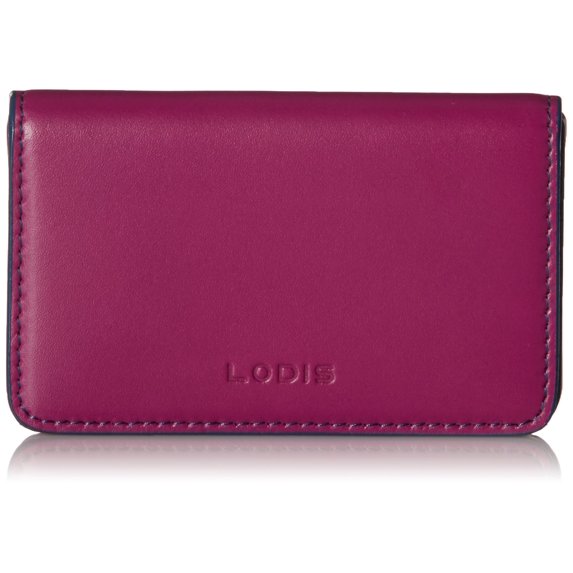 Lodis Audrey Mini Card Case (Plum)