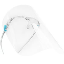 Anti-fog Face Shields with Glasses Frame Set for Men and Women to Protect Eyes and Face,12 Glasses and 12 Shields