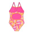 thumbnail image 2 of Speedo Girl's UV Protection Swimsuit One Piece Printed Splice Racerback - Picton Blue, Size 12, 2 of 4