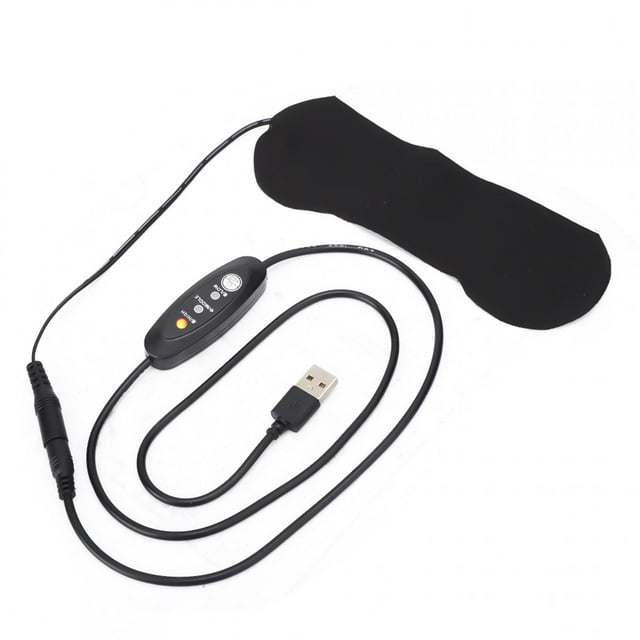 Almohadilla para calentar los ojos práctica resistencia al desgaste eléctrica portátil suave almohadilla para calentar los ojos para viajes oculares Crtynell Otros