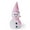 Pink, variant on LED Snowman Light up Small Decoration Snowmen Lamp Night Light with Colorful Hat and Scarf Lighted Christmas Decorations Indoor Tabletop Battery Operated for Xmas Ornaments Home