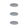 thumbnail image 2 of tamizeot Round Table Cloth Waterproof Dining Tablecloth Protector No Wash Cover Non Slide Decoration Party Bar Restaurant Hotel Gray 3Set, 2 of 6