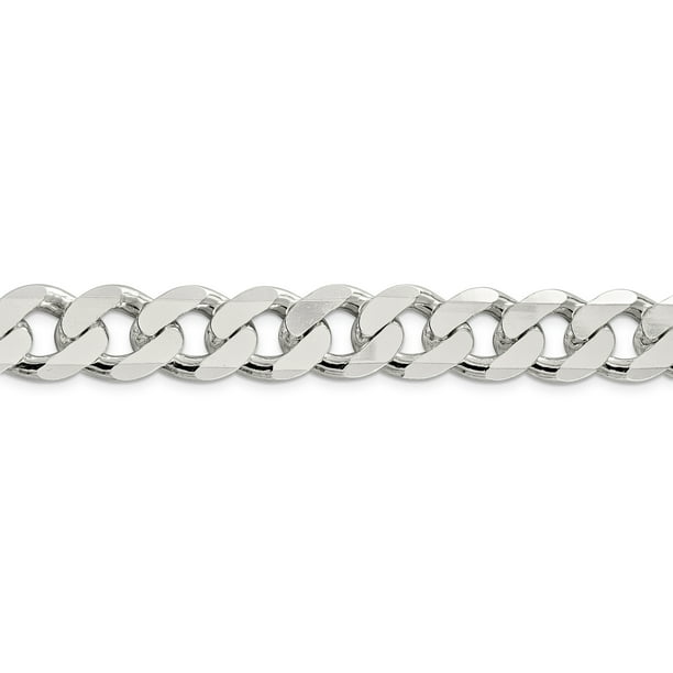 925 Sterling Silver 15mm Curb Chain 22 Inch - Walmart.ca