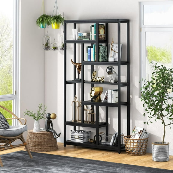 Tribesigns 7-Tier Bookcase 78.4 inch Extra Tall Bookshelf