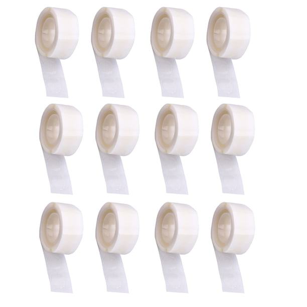 12 rollos de cinta transparente Cinta adhesiva de doble cara Cinta de decoración de globos