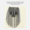 thumbnail image 4 of Xinyolin Shoulder Epaulet Long Tassels Metal Sequins Rhinestone DIY Elegant Men Women Shoulder Board Badge Brooch Business Suit Accessories, 4 of 7
