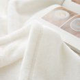 thumbnail image 3 of Moyic Manta de franela suave, sábana grande para sofá cama, cálida, gruesa, para oficina, aire acondicionado, manta para siesta, 70x100cm Juegos de cama Leche blanca 100cmx150cm, 3 of 6