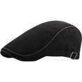 thumbnail image 4 of CoCopeaunts Newsboy Cap Spring Summer Men Women Hat Fashion Western Style Duckbill Ivy Flat Cap Adjustable Cotton Beret Cap, 4 of 8