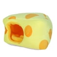 thumbnail image 1 of Cheese Shape Sleeping Cave,Cheese Shape Lovely Small Small Pet Sleeping House Hammock Soft Bed Unbeatable Value, 1 of 14