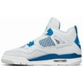 thumbnail image 3 of (GS) Air Jordan 4 Retro 'Military Blue / Industrial Blue' (2024) HF4281-141 Sneakers Kids Youth, 3 of 5
