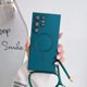 thumbnail image 3 of Crossbody Necklace Lanyard Cord Rope For Magsafe Matte Plating Case For Samsung S24 S23 Ultra S22 Plus S20 Shockproof Soft Cover, 3 of 5