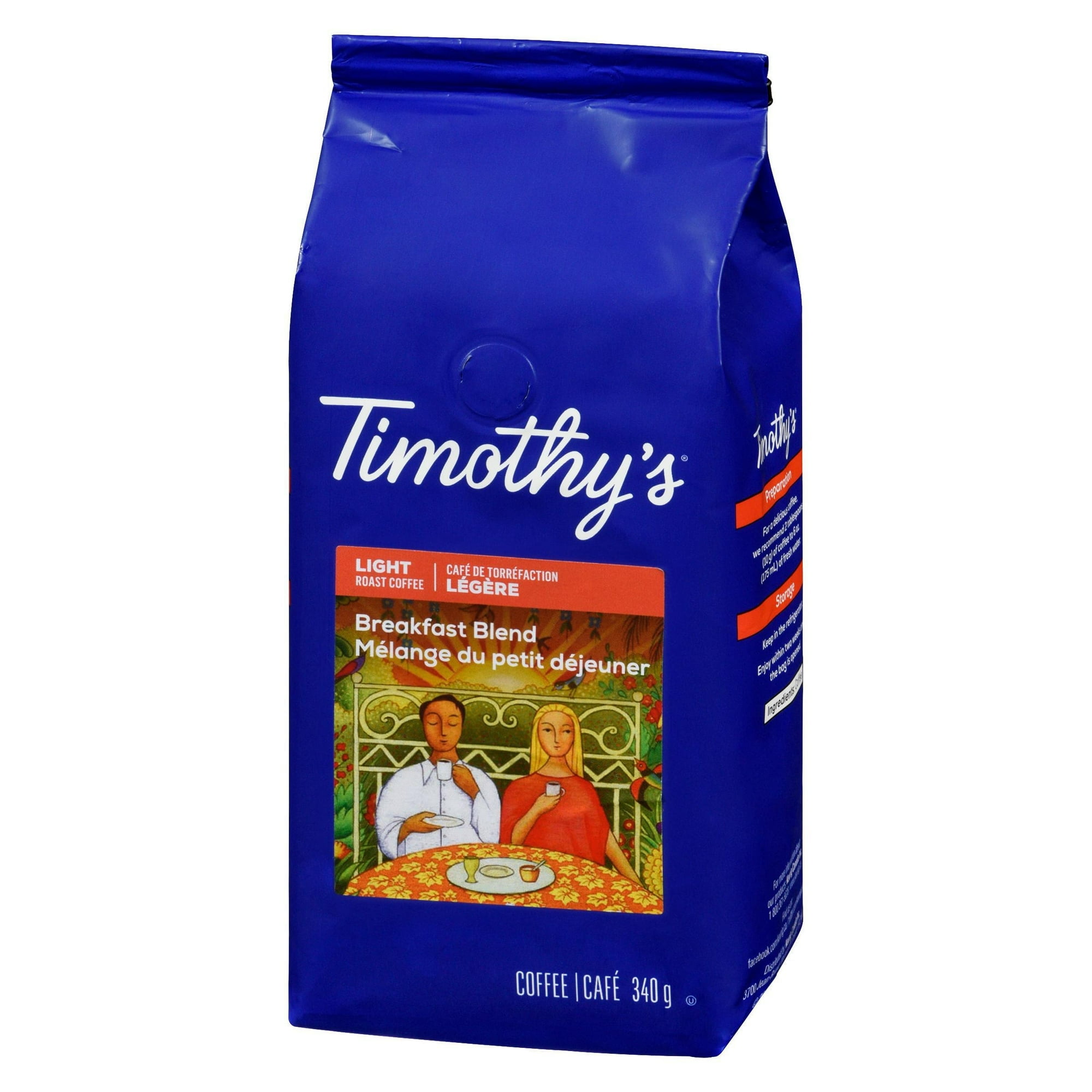 Timothy’s® Breakfast Blend Light Roast Ground Coffee
