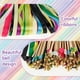 thumbnail image 5 of Varitas De Cinta De Seda Con Campanas, 100 Uds., Serpentinas De Colores, Varitas De Deseos, Palitos De Hadas, Serpentinas De Boda, Favores De Fiesta Muyoka Hogar, 5 of 7