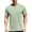 Light Green, variant on Mens Lightweight T-Shirt Short Sleeve Pack Crew Neck Classic Jersey Tee Moisture-Wicking Undershirt Tee Tops Bulk Summer Beach Athletic Short Sleeve (Dark Blue,M)