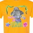 thumbnail image 4 of Inktastic Panama City Beach Florida Cute Swimming Manatee T-Shirt, 4 of 5
