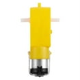 thumbnail image 6 of 20 Pieces DC 70MA (3V) Robot Intelligent Car DIY Dual Shaft Gear TT Motor for Robot Car MCU 7X2.2X1.8cm,20 * gear motor,yellow, 6 of 7