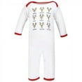 thumbnail image 5 of Hudson Baby Unisex Baby Cotton Coveralls, Santa Reindeer, 18-24 Months, 5 of 5