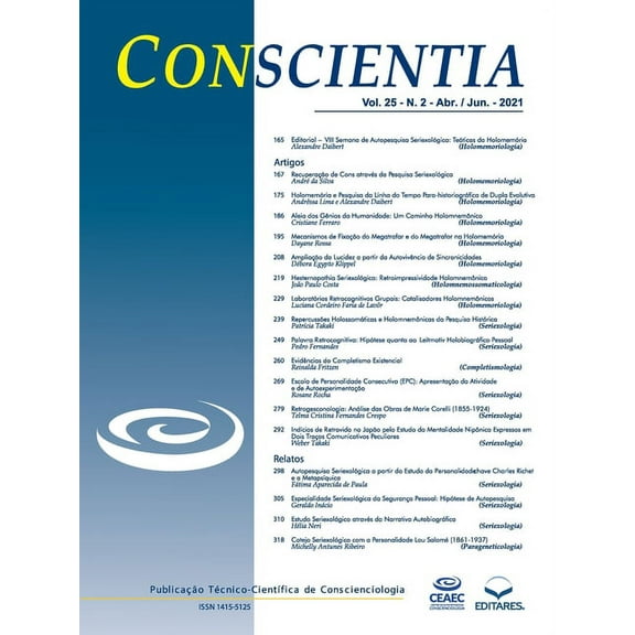 Conscientia: Revista Técnico-Científica de Conscienciologia (Paperback)