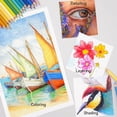 thumbnail image 6 of Colored Pencils,Set of 120 Colors, Soft Core Oil-Based Coloring Pencils with Zipper Case,Vibrant Color Artists Soft Core for Artists Drawing Sketching Blending Shading, 6 of 6