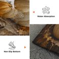 thumbnail image 3 of Thanksgiving Pumpkin Washable Area Rug 3 x 5 ft Fall Country Farmhouse Vintage Maple Leaf Soft Non‑Slip Rugs Stain Repellent Indoor Mats for Entry Foyer, Apartment Living Corner Dining Nook, 3 of 9