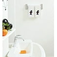 thumbnail image 3 of Serafina Home Halloween Fingertip Bathroom Towels Set of 2 – Cotton with Embroidered Witch Shoes & Cat Design – 12" x 18" Soft and Absorbent– Festive Fall Bathroom and Kitchen Decor, 3 of 8