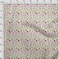 thumbnail image 4 of oneOone Viscose Chiffon Pink Fabric Floral Sewing Craft Projects Fabric Prints By Yard 42 Inch Wide, 4 of 4