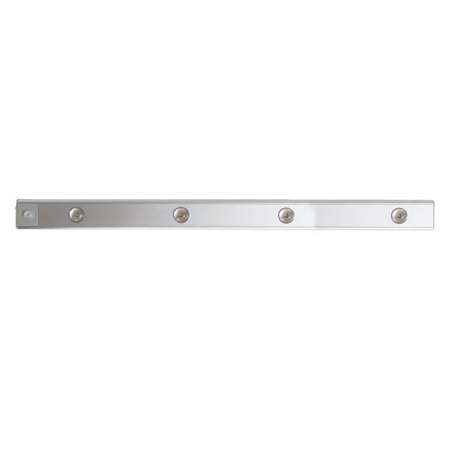 LED Closet Light Ultra Thin Intelligent Rechargeable Wireless LED Motion Sensor Light for Cabinet 60cm / 23.6in Silver