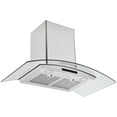 thumbnail image 1 of Ancona Hotte de Cuisinière Murale Convertible de 36 Po en Acier Inoxydable, 1 of 6