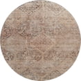 thumbnail image 2 of Addison Rugs Mayfield Premium Machine Washable Transitional Geometric Copper Round Rug, 8' x 8', 2 of 6