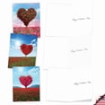 thumbnail image 5 of The Best Card Company 20 Assorted Valentine's Day Note Cards Boxed Set 4 x 5.12 Inch with Envelopes (10 Designs, 2 Each) Heart Trees AM8994VDG-B2x10, 5 of 6