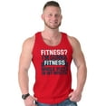 thumbnail image 3 of Fitness? Pizza! Gym Workout Exercise Tank Top T Shirts Men Women Brisco Brands S, 3 of 6