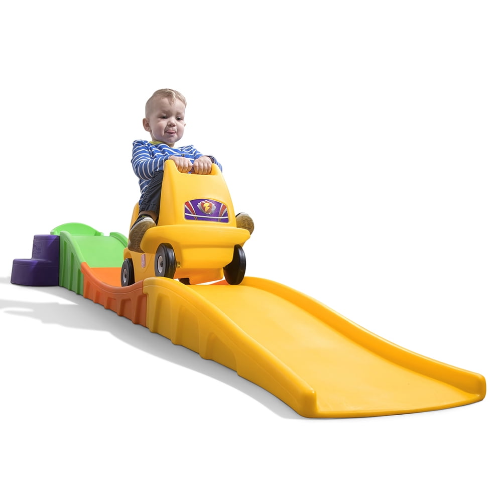Outdoor Step 2 Roller Coaster Track up & Down 10 Foot Ride on Toy Play Car Kids for sale online 