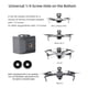 thumbnail image 3 of Drone Night Lights Night Flight Searchlights Spot Light Compatible Con Mavic Air2S / Mini2 / Mavic 2 Luz De Relleno Ligera De Alto Brillo Serendint EL016822-05, 3 of 5