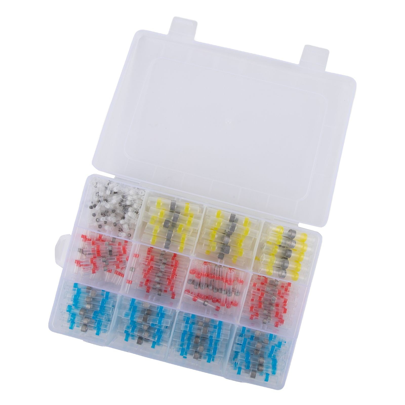 Dreamhall 800Pcs Solder Seal Sleeve Heat Shrink Electric Butt Wire Connectors Terminal Kit
