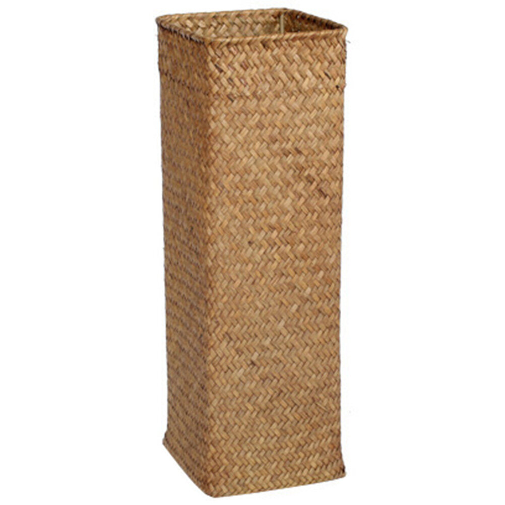 Tall Wicker Vase Flower Vase Woven Flowers Bottle Rustic Dry Flowers Container Decorative Flower Bottle For Home Office - image 1 of 8